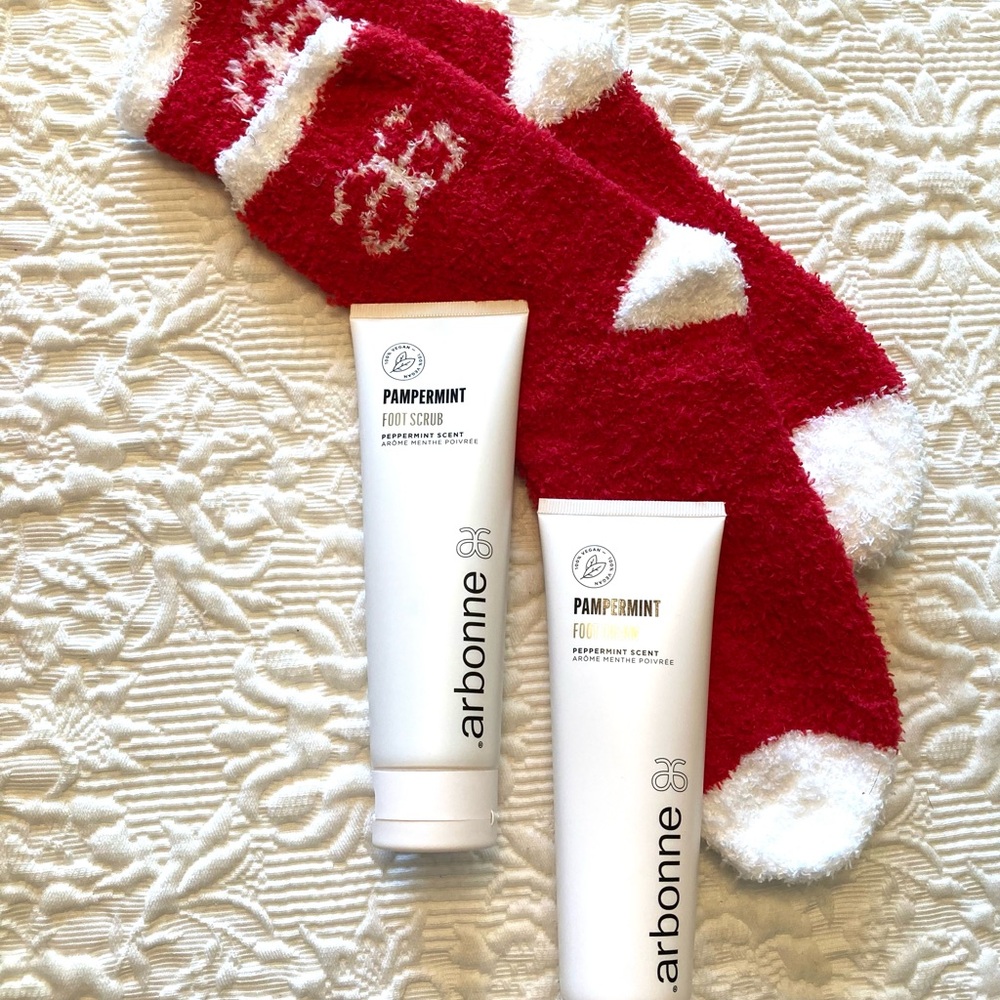 Arbonne Foot Cream & Foot Scrub Set - Picture 2 of 10